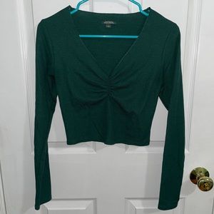 Emerald Green Crop Top